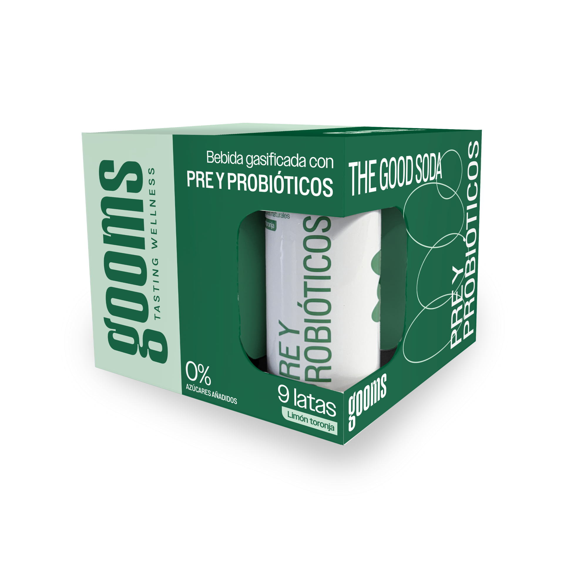 The Good Soda pack x 9