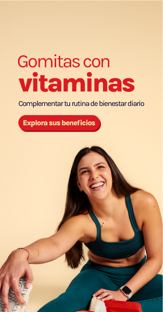 
Gooms - gomitas con vitaminas para complementar tu rutina de bienes diario