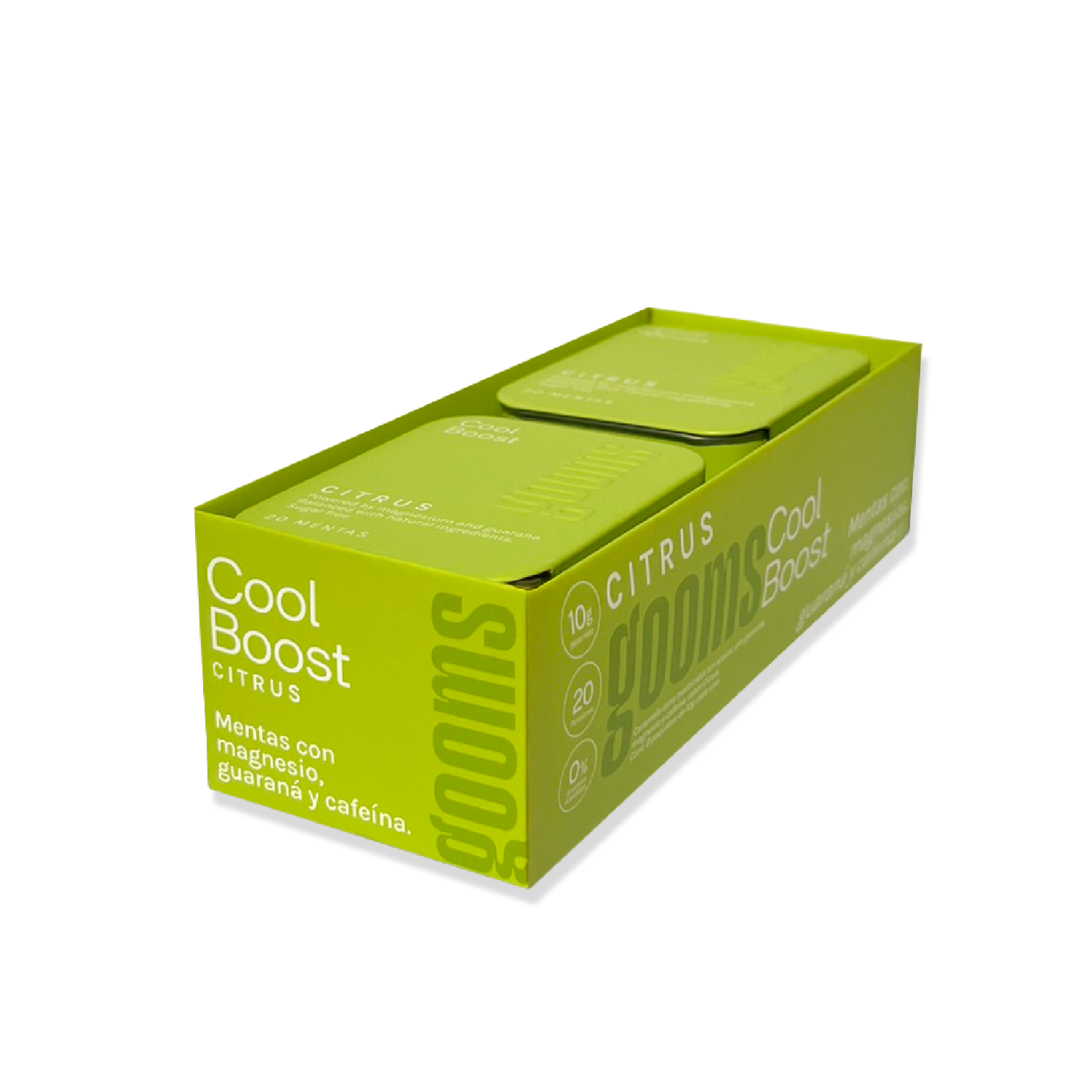 Mentas Cool Boost Citrus - Caja x8